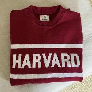 NWOT Harvard University Letter Wool Sweater